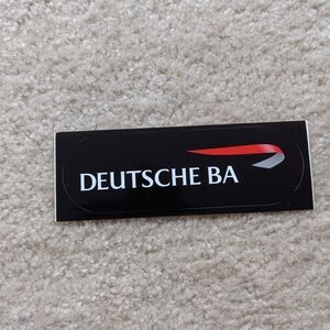 Deutsche BA British Airways Sticker Aviation Must See Very Nice